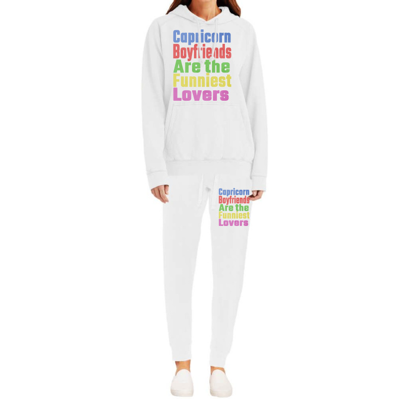 Capricorn Boyfriends Are The Funniest Lovers Uniqu Hoodie & Jogger Set | Artistshot