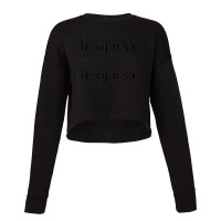 Define Leviosa Cropped Sweater | Artistshot