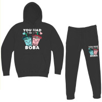 You Had Me At Boba Bubble Millk Tea Cute Kawaii As Hoodie & Jogger Set | Artistshot