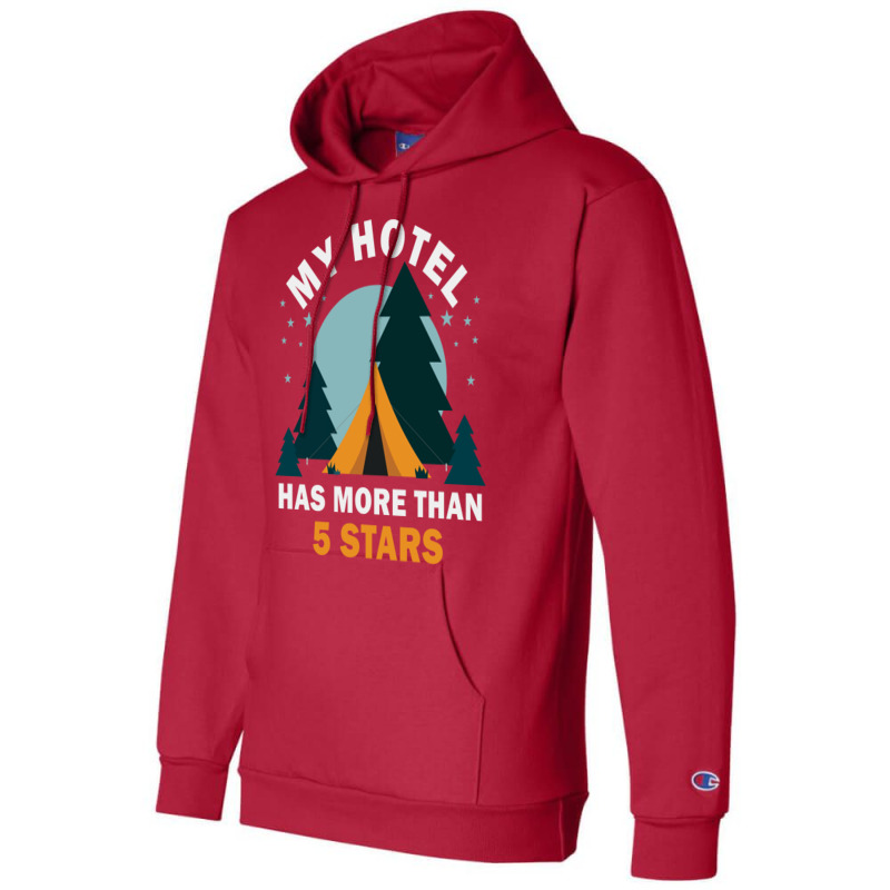 Camping Tents Nature Scouts Aesthetic Champion Hoodie | Artistshot