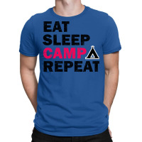 Eat Sleep Camp Repeat Camping Lovers Gift T-shirt | Artistshot