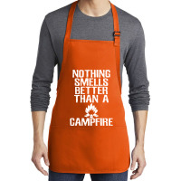 Camping T  Nothing Smells Better Than A Campfire M Medium-length Apron | Artistshot