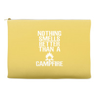 Camping T  Nothing Smells Better Than A Campfire M Accessory Pouches | Artistshot