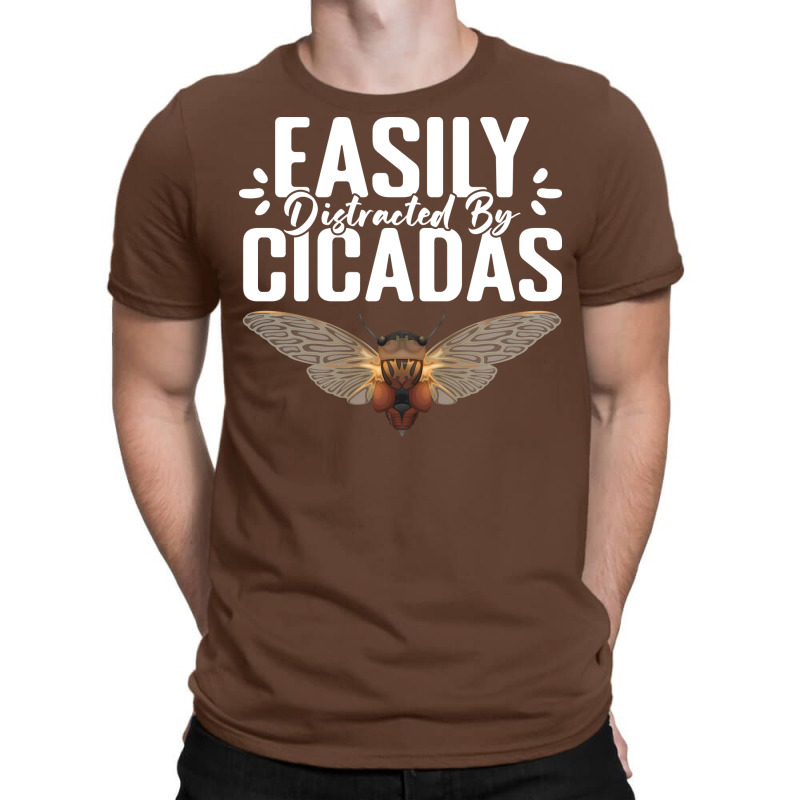 Easily Distracted Funny Entomology Humor For A Cic T-Shirt by vulumagelsyh | Artistshot