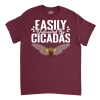 Easily Distracted Funny Entomology Humor For A Cic Classic T-shirt | Artistshot