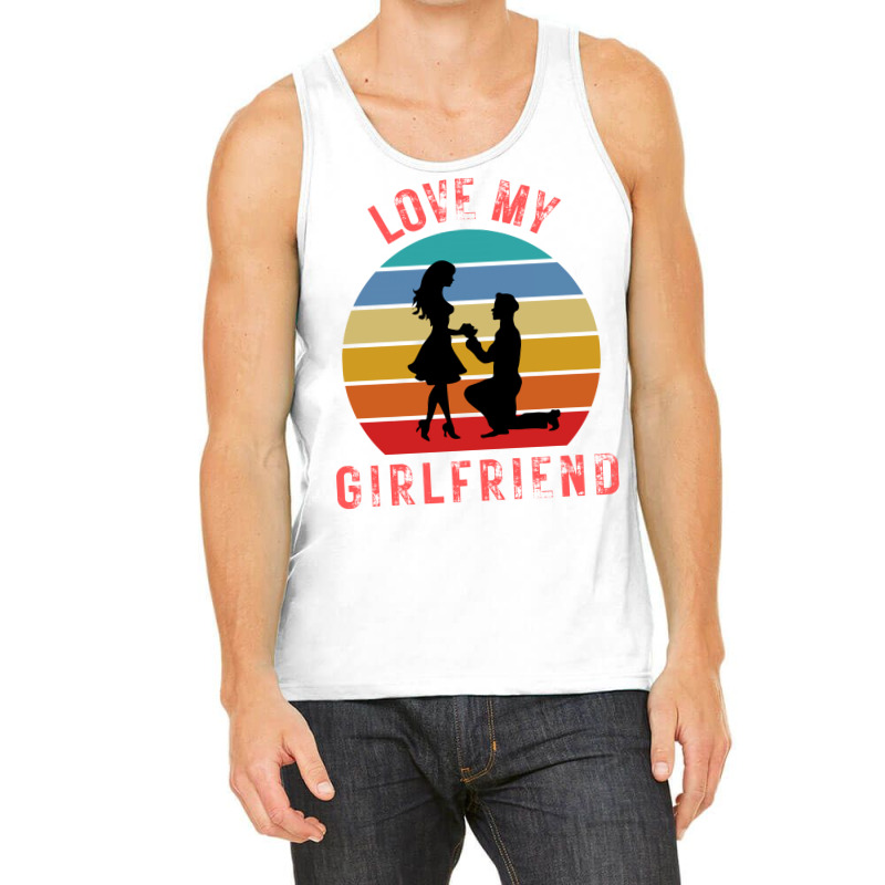 Love My Girlfriend 80s (1) Tank Top by woelkelytjeb | Artistshot