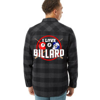 Billiard Snooker Gift Pool Billiard Ball Queue Eig Flannel Shirt | Artistshot