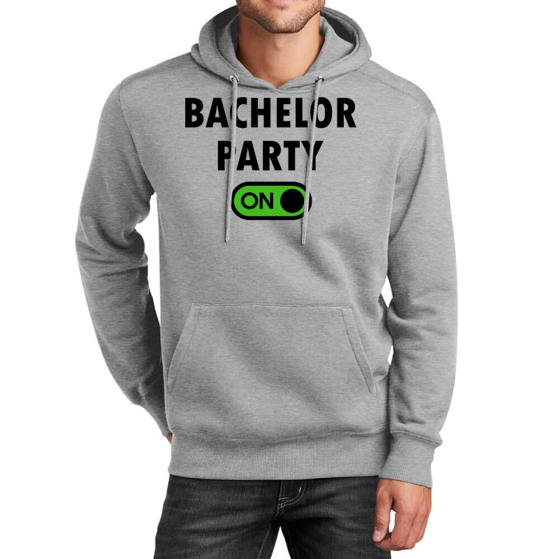 Turn On The Bachelor Party Outfit Switch Quote Unisex Hoodie by vulumagelsyh | Artistshot