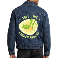 Insects Praying Mantis Garden Ninja Entomologist Y Men Denim Jacket | Artistshot