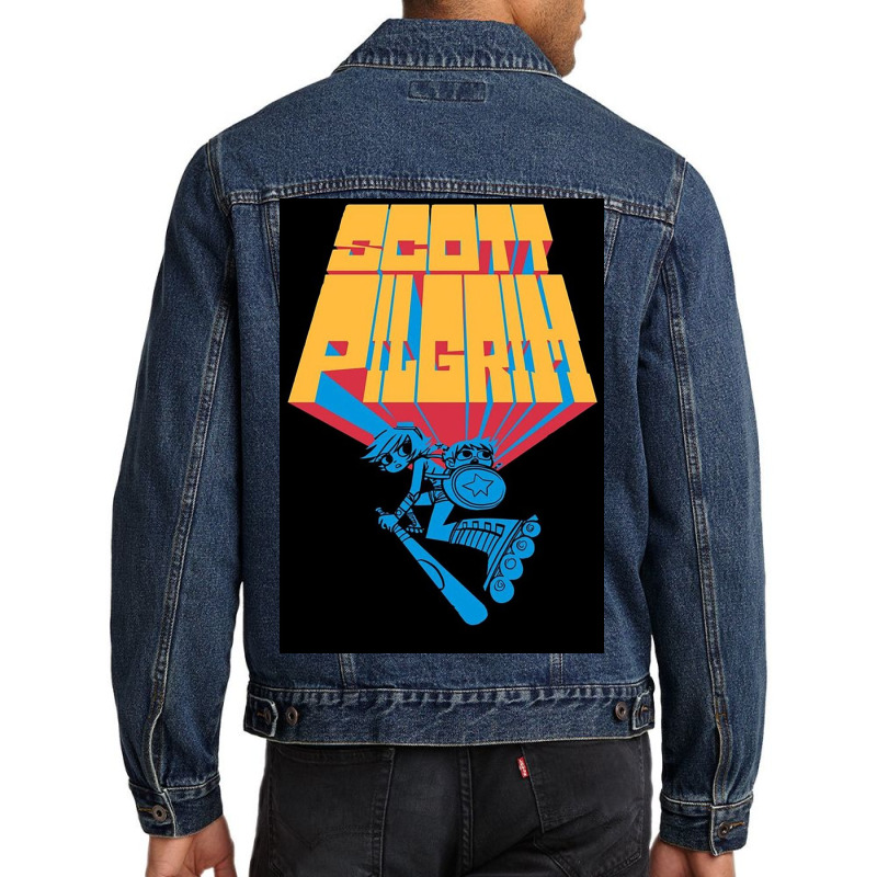 Scott Pillgrim Vs The World Men Denim Jacket | Artistshot