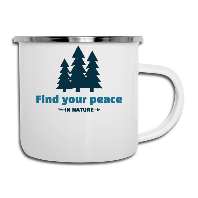 Find Your Peace In Nature Vintage Camper Cup | Artistshot