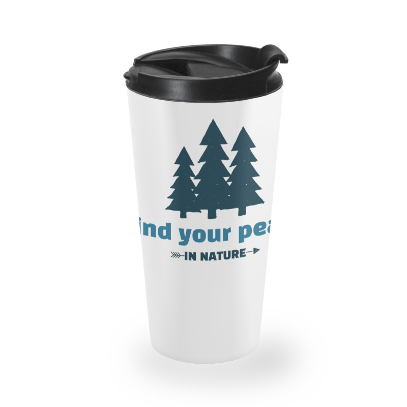 Find Your Peace In Nature Vintage Travel Mug | Artistshot