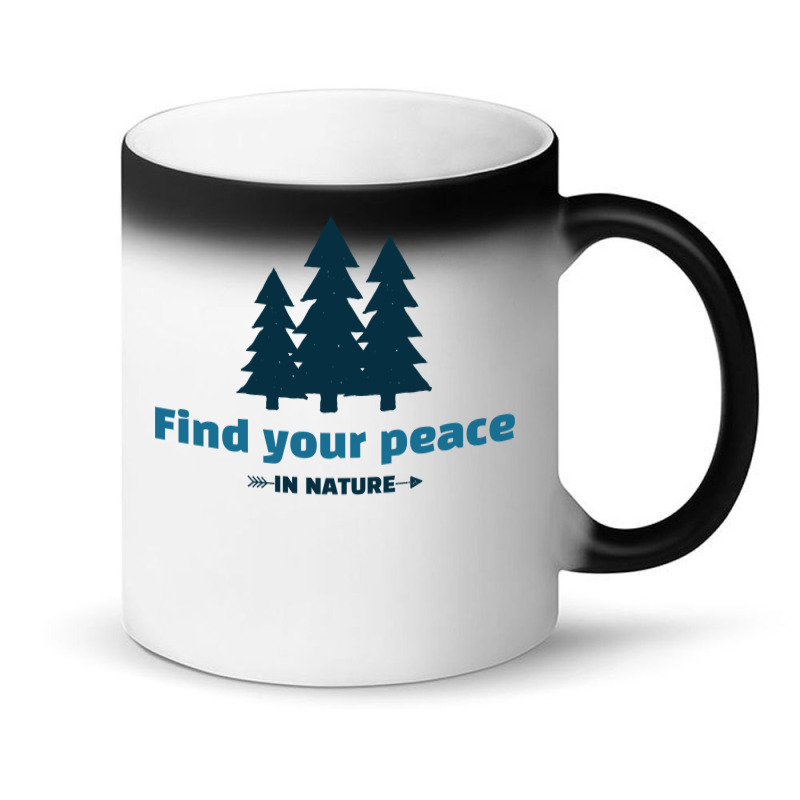 Find Your Peace In Nature Vintage Magic Mug | Artistshot