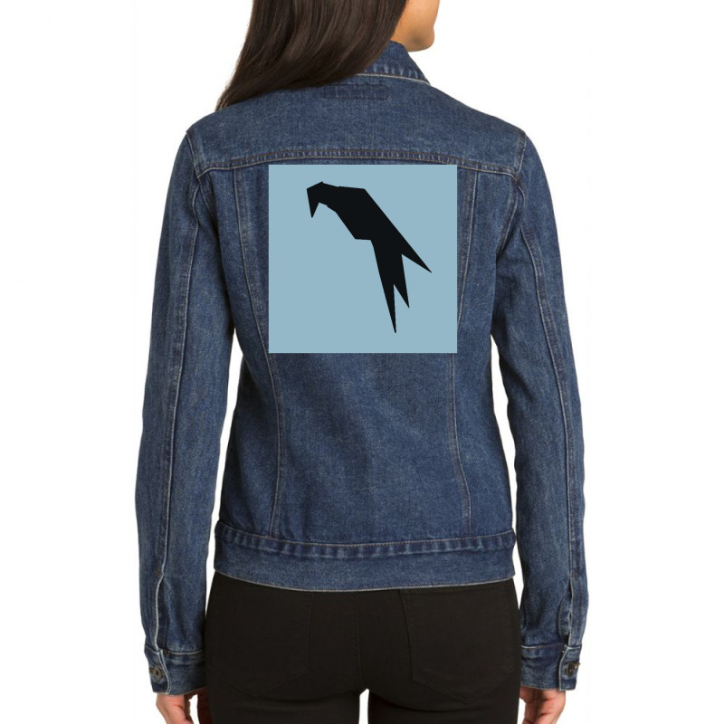 Parrot Os Ladies Denim Jacket by bastianyani | Artistshot