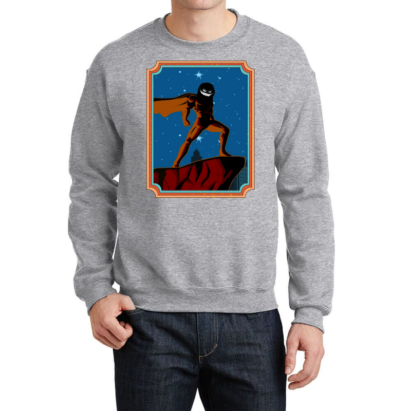 Superhero Or Supervillain Funny Crewneck Sweatshirt by alknpache8 | Artistshot