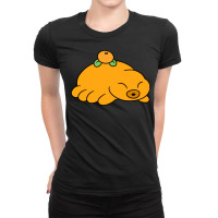 Orange Fruit Waterbear Ladies Fitted T-shirt | Artistshot