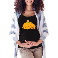 Orange Fruit Waterbear Maternity Scoop Neck T-shirt | Artistshot