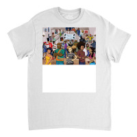 Black Cartoon Reunion 1 Funny Classic T-shirt | Artistshot