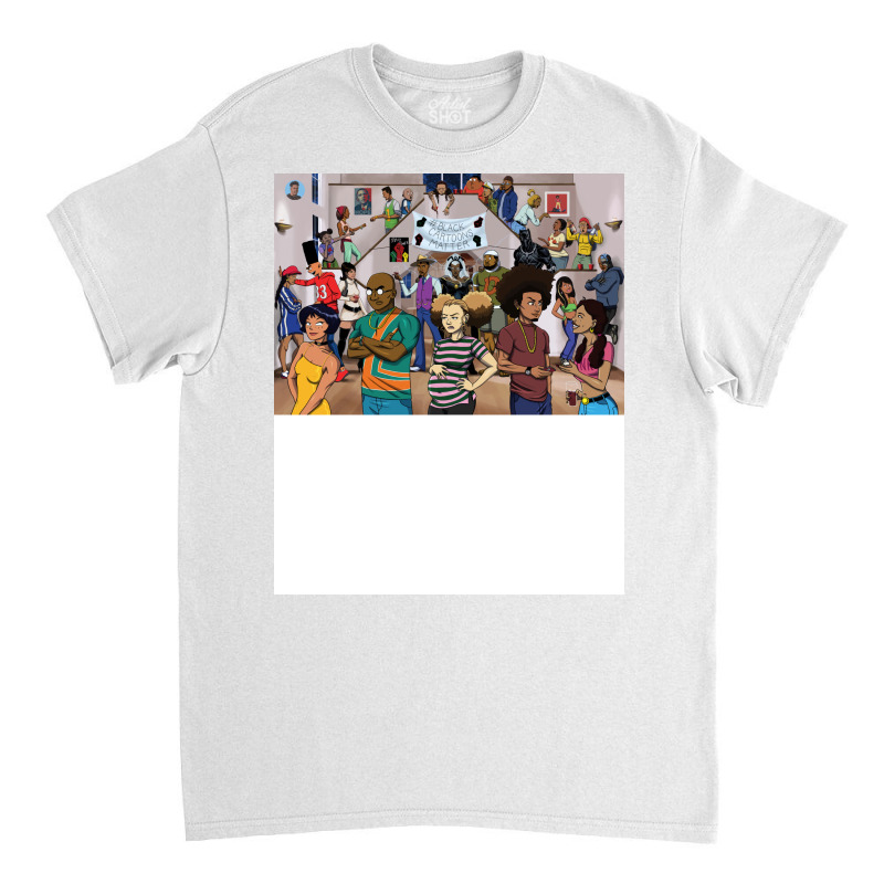 Black Cartoon Reunion 1 Funny Classic T-shirt | Artistshot