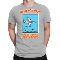 Bird Migration Service Airline Funny Animal Novelt T-shirt | Artistshot