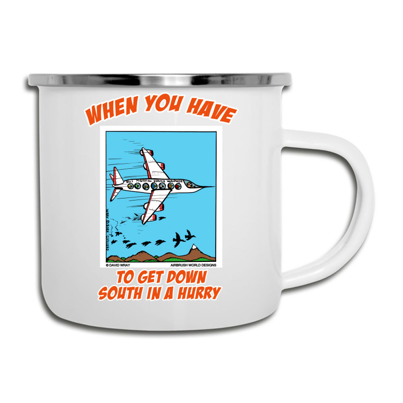 Bird Migration Service Airline Funny Animal Novelt Camper Cup | Artistshot