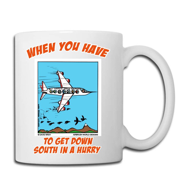 Bird Migration Service Airline Funny Animal Novelt Coffee Mug | Artistshot