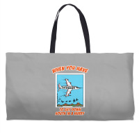 Bird Migration Service Airline Funny Animal Novelt Weekender Totes | Artistshot