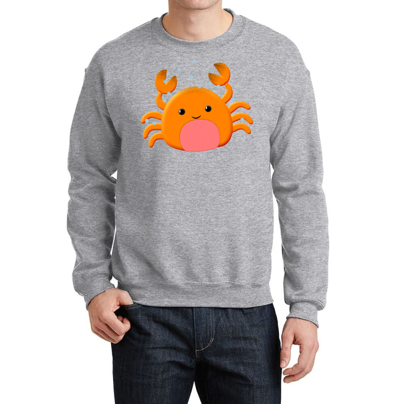 Cute Cartoon Crab Girl Crewneck Sweatshirt by bonitamella8 | Artistshot