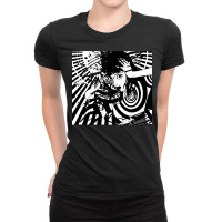 Mindfuck Black And White Ladies Fitted T-shirt | Artistshot