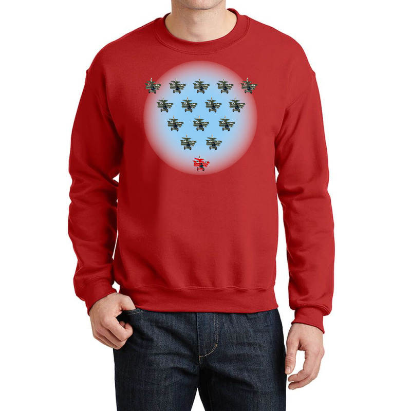 Unique And Different Concept With Cartoon Retro Fi Crewneck Sweatshirt | Artistshot