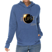 America Totality 04 08 24 Total Solar Eclipse 2024 Lightweight Hoodie | Artistshot