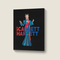 Scarlett Harlett Portrait Canvas Print | Artistshot