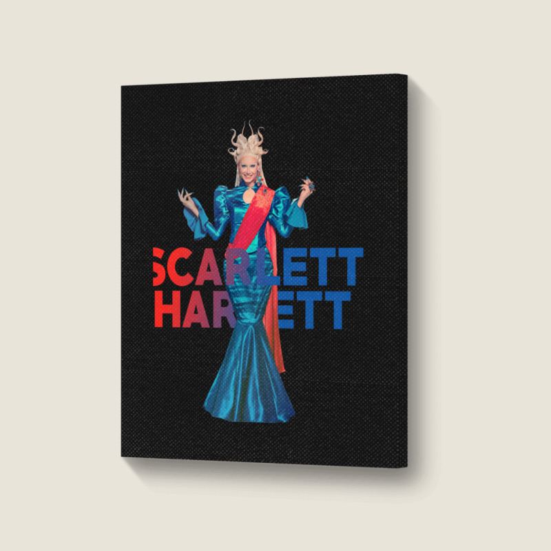 Scarlett Harlett Portrait Canvas Print | Artistshot