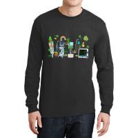 Lucky Shamrock Happy St Patricks Day Funny Icu Nur Long Sleeve Shirts | Artistshot