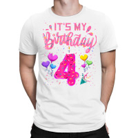 It's My 4th Birthday Doughnut Happy 4 Years Old Gi T-shirt | Artistshot