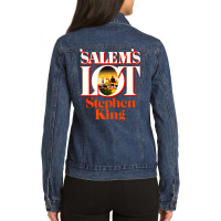 Salem's Lot   King First Edition Series Ladies Denim Jacket | Artistshot