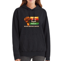 Black History Month African American Pride Fist Me Vintage Hoodie | Artistshot