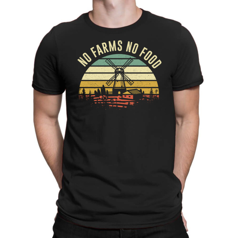 No Farms Food Farmer Pride Saying Hanes Tagless Te T-Shirt by David_True | Artistshot