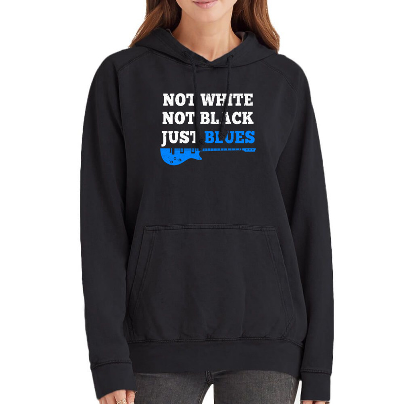 Not White Not Black Just Blues Mens T Shirt Music Vintage Hoodie by David_True | Artistshot