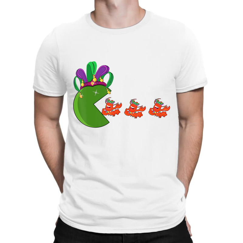 Funny Hat Eating Crawfish Louisiana Carnival Mardi T-shirt | Artistshot