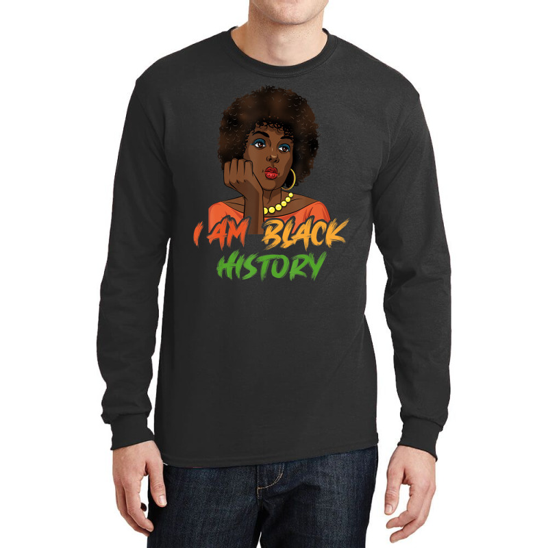 Black History Month Melanin Pride Empowerment Girl Long Sleeve Shirts | Artistshot