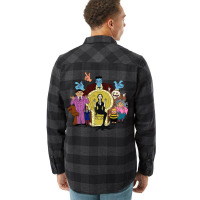 The Adams Family Cartoon Hb Flannel Shirt | Artistshot