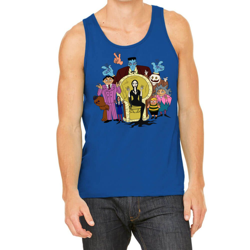 The Adams Family Cartoon Hb Tank Top | Artistshot