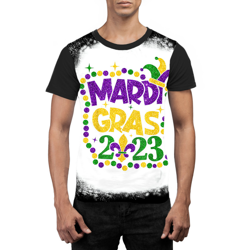 Bleached Mardi Gras 2023 Jester Outfit Kids Girl B Graphic T-shirt by darinstan | Artistshot