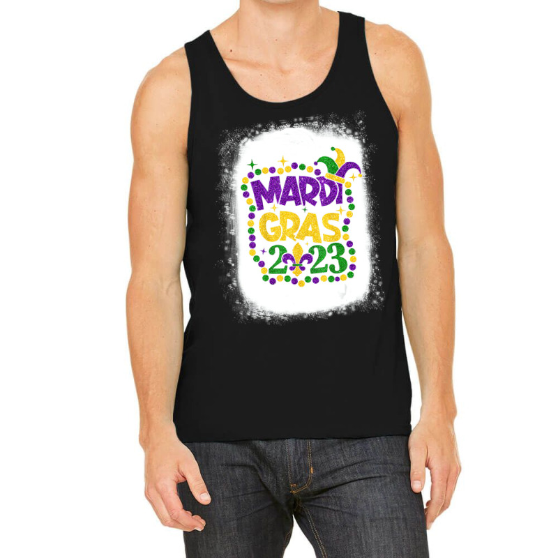 Bleached Mardi Gras 2023 Jester Outfit Kids Girl B Tank Top by darinstan | Artistshot