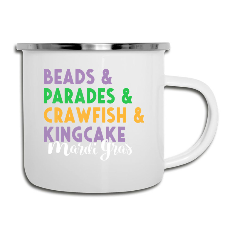 Mardi Gras Beads Parades King Cake CrawfishÂ fat Camper Cup | Artistshot