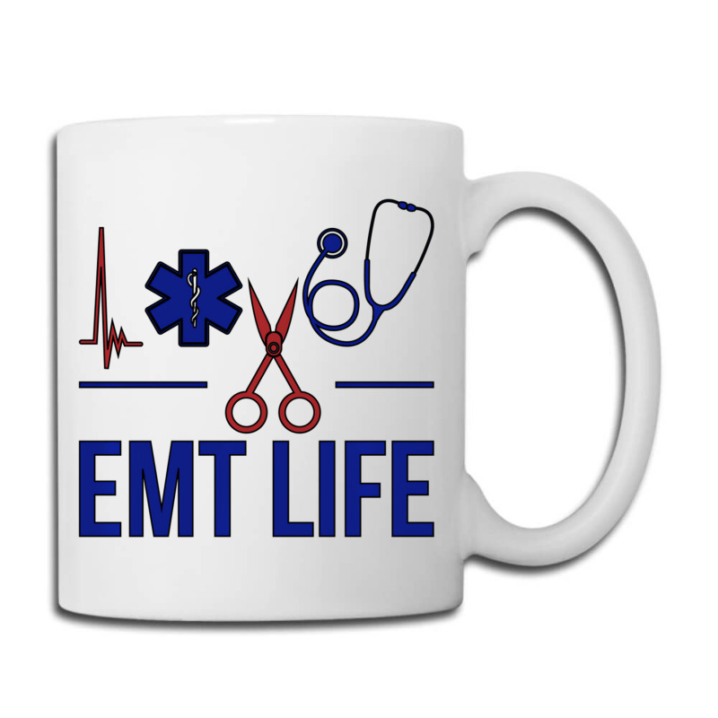 Emt Life Emergency Medical Technician Sweatshirt Coffee Mug | Artistshot