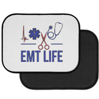 Emt Life Emergency Medical Technician Sweatshirt Rear Car Mat | Artistshot