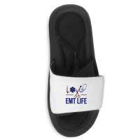 Emt Life Emergency Medical Technician Sweatshirt Slide Sandal | Artistshot