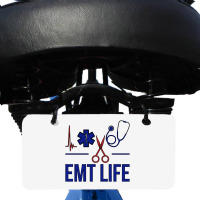 Emt Life Emergency Medical Technician Sweatshirt Bicycle License Plate | Artistshot